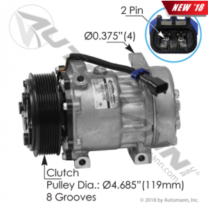 Air Conditioning Compressor 7H15 Type
