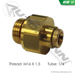 Brass PLC Male Connector Fitting Volvo