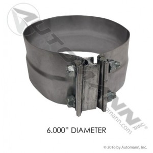 Exhaust Clamp Preformed 6in
