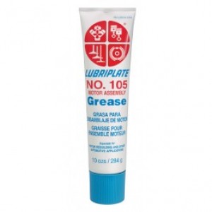 Lubriplate 10 oz Tube Zinc Oxide General Purpose Grease White, 150°F Max Temp, NLGIG 0,