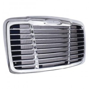 Freightliner Cascadia Grill Chrome With Bug Screen