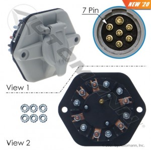 Socket 7 Way With 30 Amp Breakers